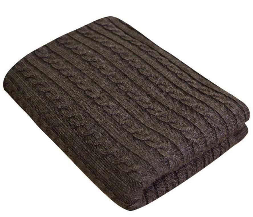 Плед односпальний Прованс SOFT мокко 90х130 см (011692)