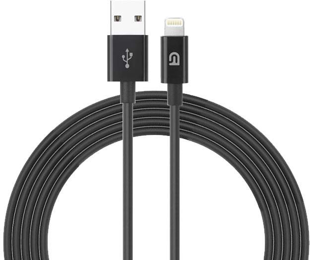Фото - Кабель синхронизации данных Armorstandart AMD818BL Lightning to USB Cable 1.2m Black (ARM64373)