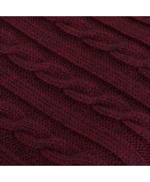 Фото - Плед односпальний Прованс SOFT бордо 90х130 см (011678)