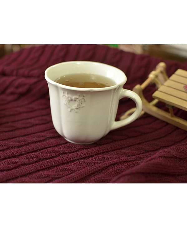 Фото - Плед односпальний Прованс SOFT бордо 90х130 см (011678)