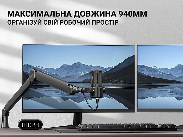 Фото - Стойка-пантограф для микрофона Fifine BM66