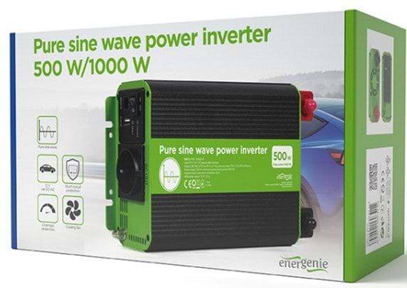 Фото - Інвертор автомобільний EnerGenie EG-PWC-PS500-01-