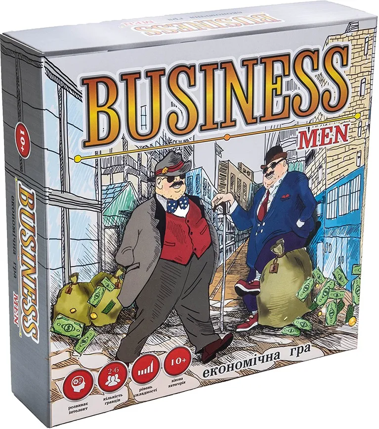 Настольная игра (8+) Strateg BusinessMen, укр (30516)