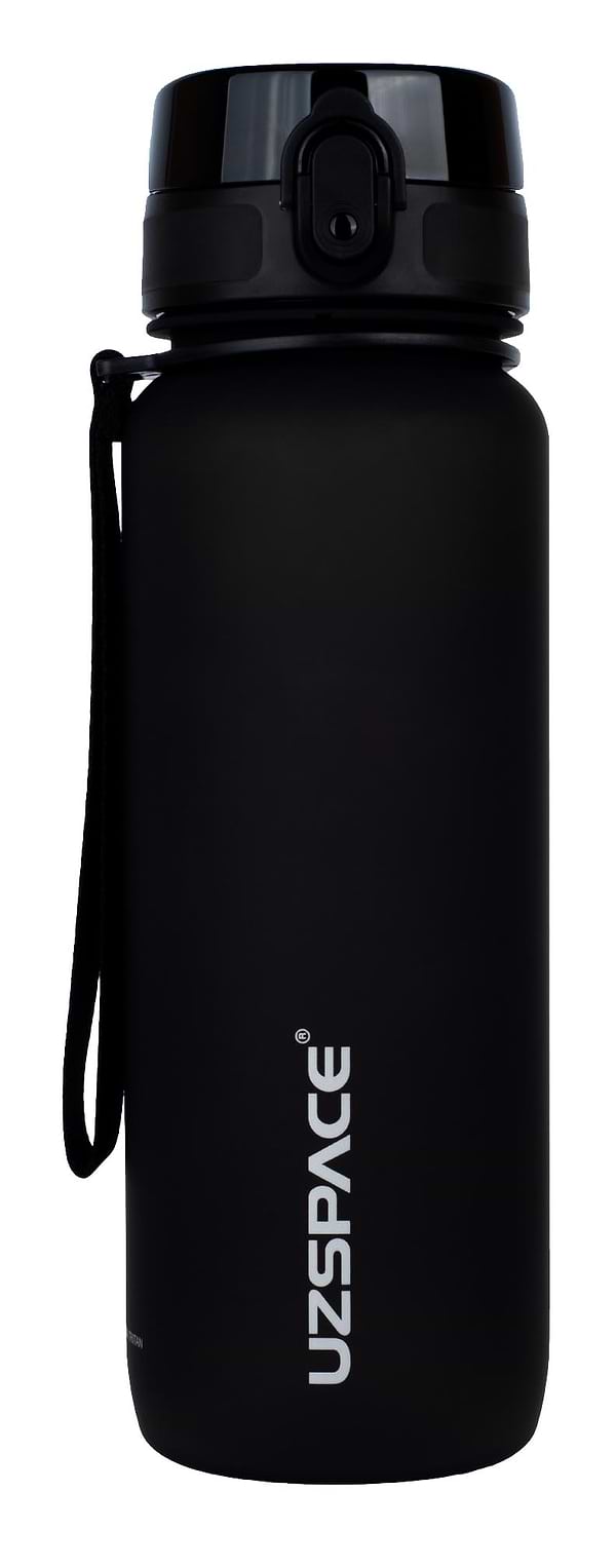Фото - Пляшка для води UZspace 3053 Frosted 800 мл чорна