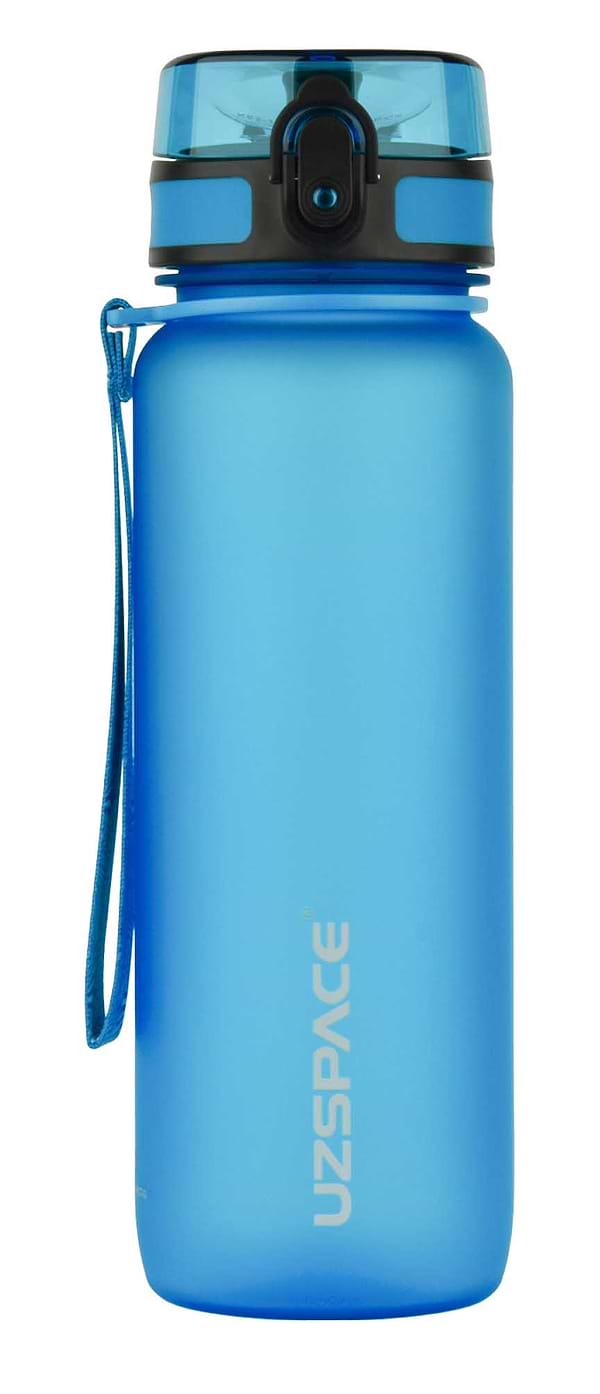 Фото - Бутылка для воды UZspace 3053 Frosted 800 мл Голубая