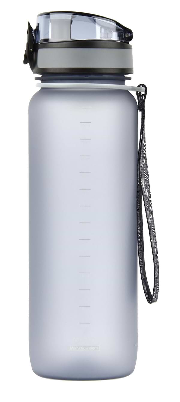 Фото - Пляшка для води UZspace 3053 Frosted 800 мл сіра