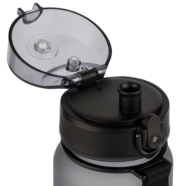 Фото - Пляшка для води UZspace 3053 Frosted 800 мл сіра