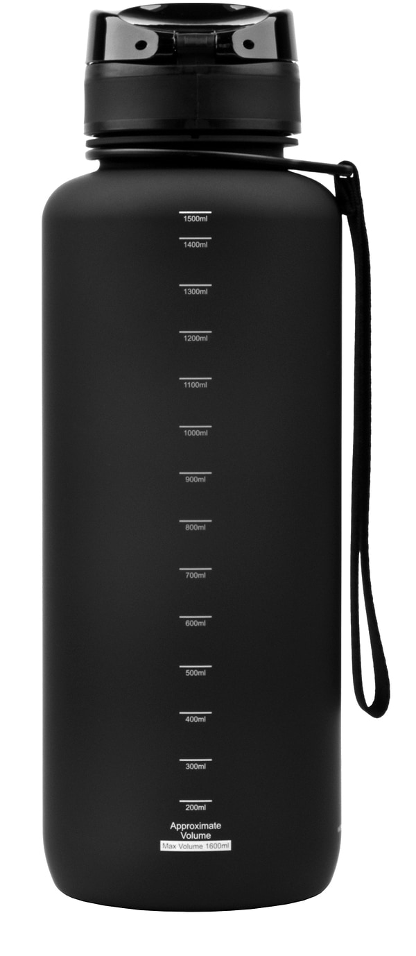 Фото - Пляшка для води UZspace 3056 1500 мл Чорна