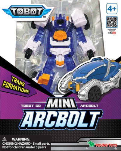 Фото - Машинка-трансформер TOBOT Детективи Галактики С2 міні Аркболт (301126)
