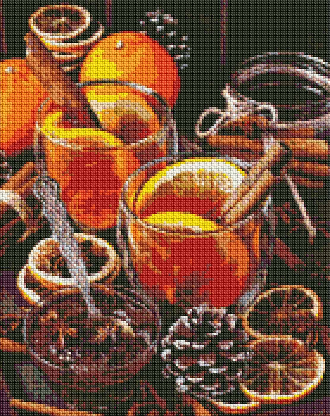 Алмазная живопись Ideyka "Чайная церемония" 40х50 см (AMO7436)