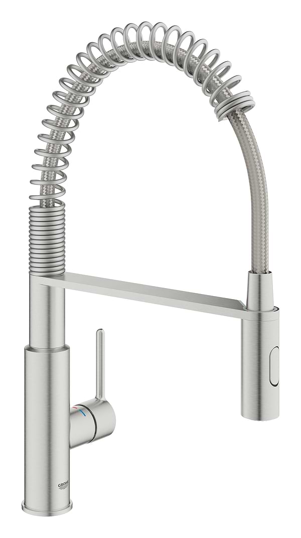 Фото - Смеситель кухонный Grohe Via Cosmo Супер сталь (30614DC0) Фото - Смеситель кухонный Grohe Via Cosmo Супер сталь (30614DC0)