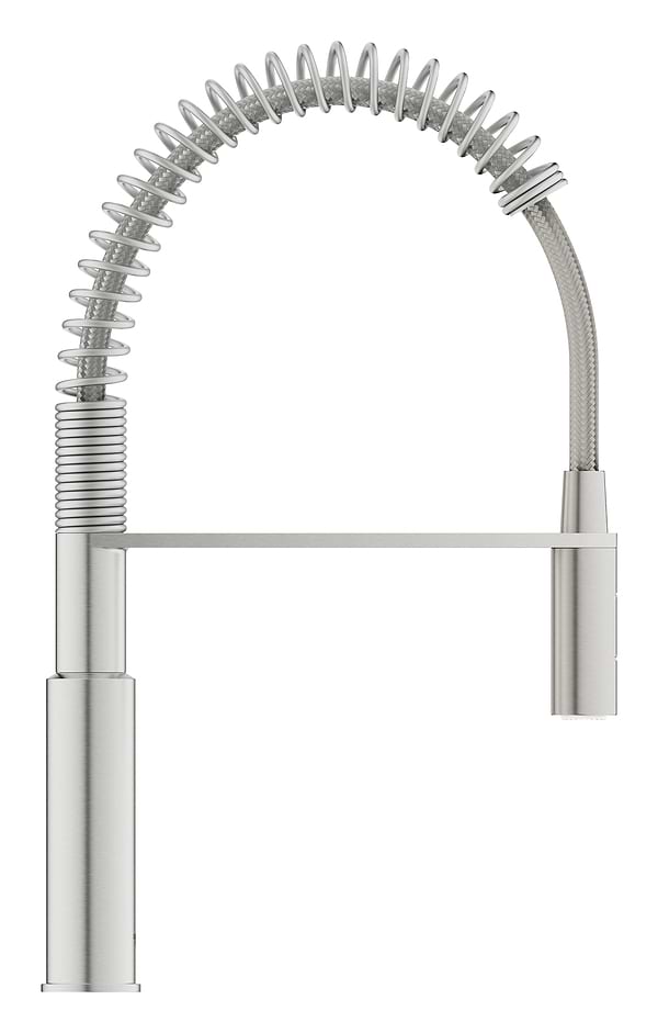 Фото - Смеситель кухонный Grohe Via Cosmo Супер сталь (30614DC0)