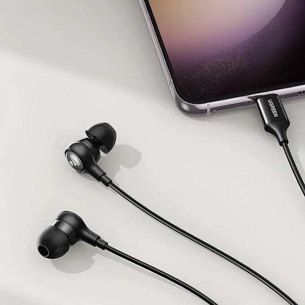 Фото - Наушники вкладыши проводные UGREEN EP103 In-Ear Earphones with Type-C Connector Black (30638)