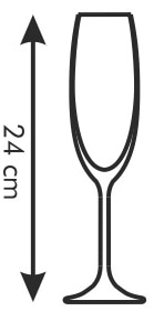 Фото - Набор бокалов tescoma 306430 Charlie 220 мл 6 шт.