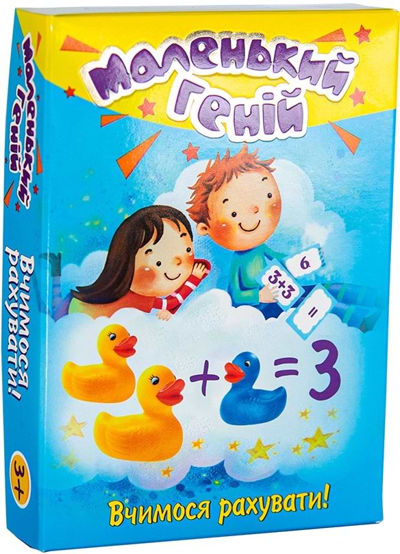 Фото - Настільна гра (3-4 роки) Strateg 'Маленький геній" укр. (30660)