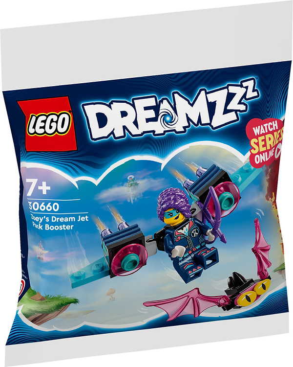 Фото - Конструктор LEGO DREAMZzz™ Ускоритель реактивного ранца мечты Зоуи (30660)