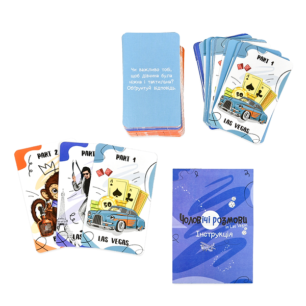 Фото - Настільна гра (18+) Strateg Чоловічі розмови (30673)