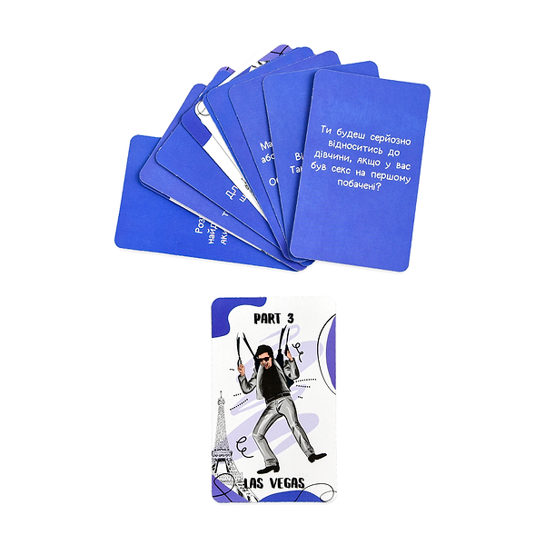 Фото - Настільна гра (18+) Strateg Чоловічі розмови (30673)