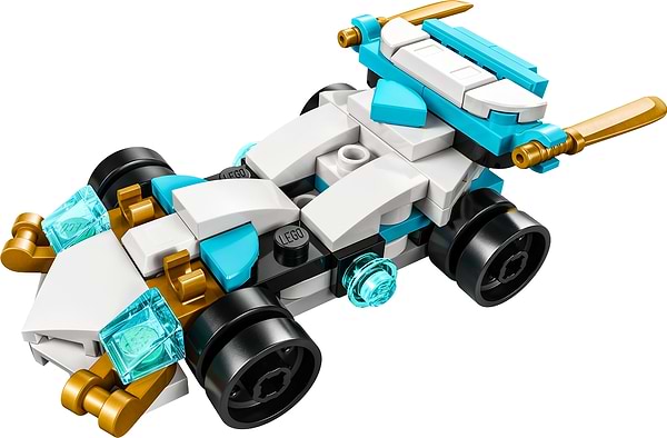 Фото - Конструктор LEGO NINJAGO Суперсильные транспортные средства дракона Зейна 2 в 1, 55 деталей (30674)