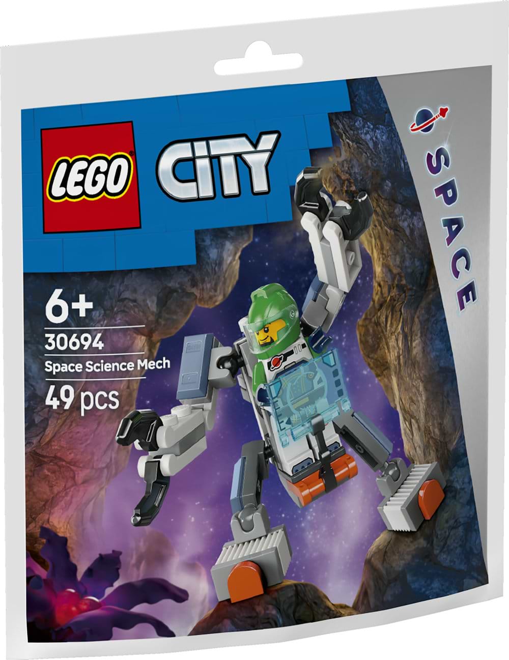 Купити Конструктор LEGO City Космічний науковий робот (30694) - Фото 1 Конструктор LEGO City Космічний науковий робот (30694) - Фото 1