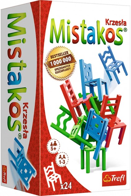 Фото - Настольная игра развлекательная (5-7 лет) Trefl "Mistakos для 3-х игроков" / Украинская версия (2326)