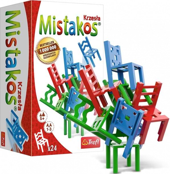 Фото - Настольная игра развлекательная (5-7 лет) Trefl "Mistakos для 3-х игроков" / Украинская версия (2326)