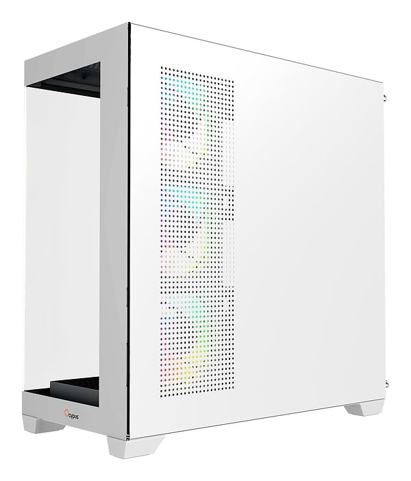 Фото - Корпус OCYPUS ATX W/O PSU GAMMA C72 WH ARGB (GAMMA-C72-WHD400XX-GL)