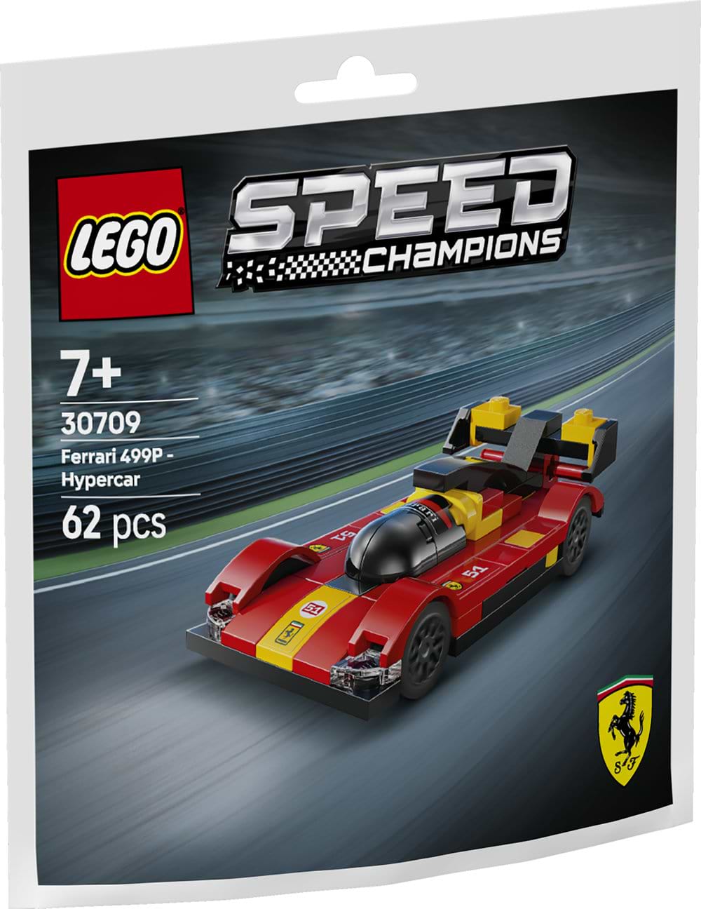 Купить Конструктор LEGO Speed Champions Ferrari 499P - гиперкар (30709) - Фото 1 Конструктор LEGO Speed Champions Ferrari 499P - гиперкар (30709) - Фото 1