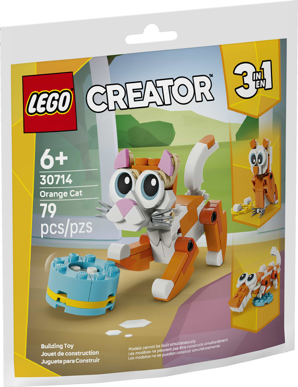 Конструктор LEGO Creator Оранжевый кот (30714)