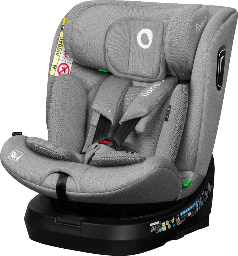 Автокресло Lionelo BRAVE I-SIZE GREY STONE