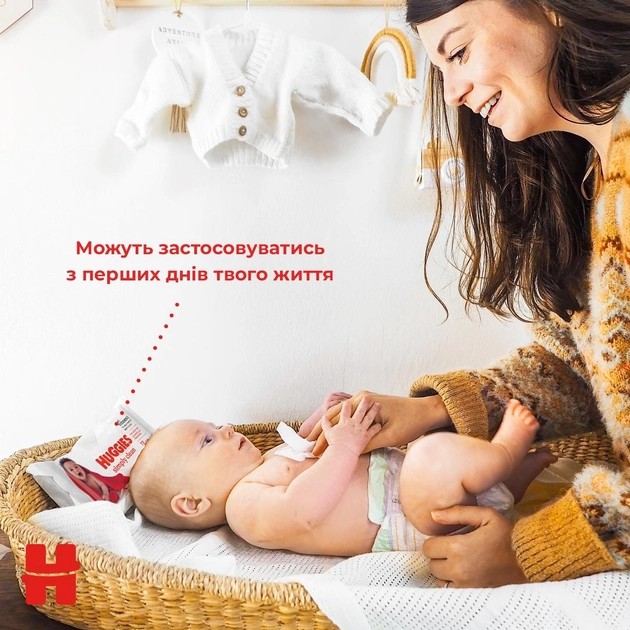Фото - Салфетки влажные для детей Huggies Simply Clean, 72 шт. (5029053582238)