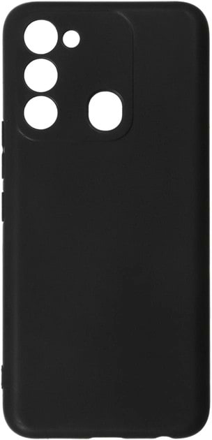 Чохол для смартфону Armorstandart Matte Slim Fit for Tecno Spark 8C (KG5) Camera cover Black (ARM64524) - Фото 1