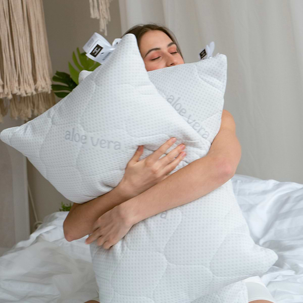 Фото - Подушка стандартна MirSon №862 Alberto Eco-Soft Hand made 60х60 см (2200003197945)