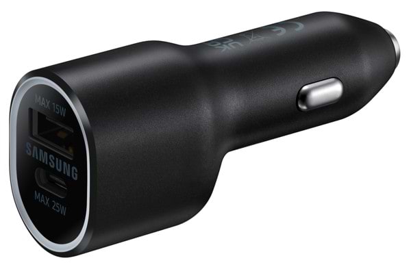 Фото - Зарядний пристрій для мобільного пристрою (авто) Samsung 40W Super Fast Dual Charger Black (EP-L4020NBEGRU)