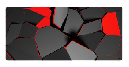 Фото - Килимок для миші ігровий Voltronic Abstraction 3D (3080)