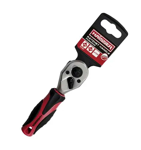 Фото - Ключ-трещетка Haisser 3/8" и 1/4" 72 зуба