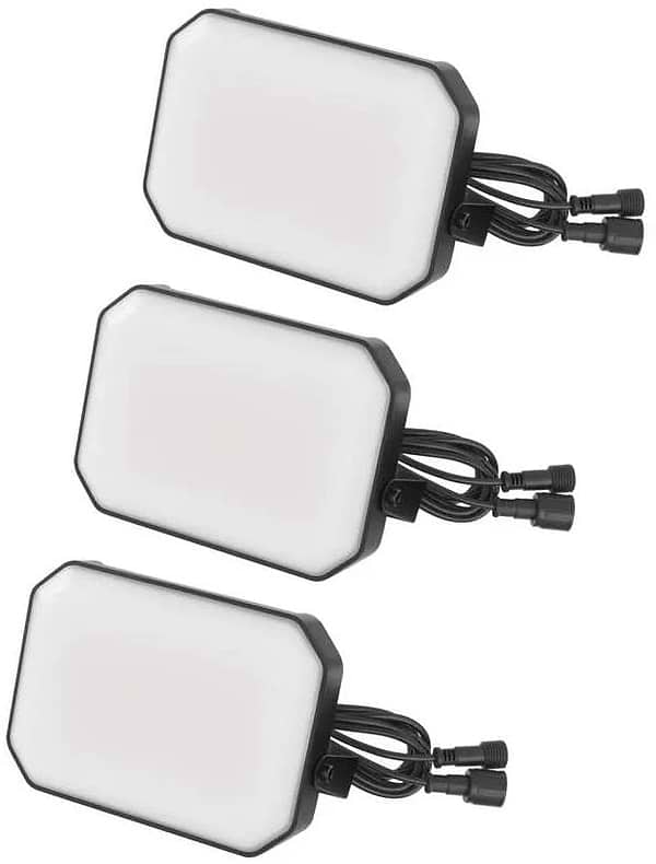 Фото - Светодиодный прожектор EMOS ZIW184R, комплект 3 шт, 14Вт, RGBIC, WIFI