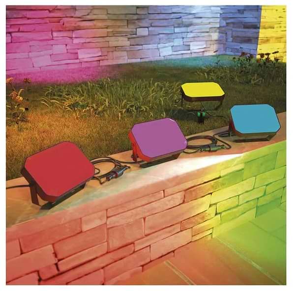 Фото - Светодиодный прожектор EMOS ZIW184R, комплект 3 шт, 14Вт, RGBIC, WIFI