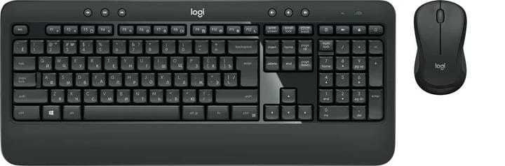Клавиатура+мышь беспроводная Logitech MK540 Advanced BT Black UA (920-008685)
