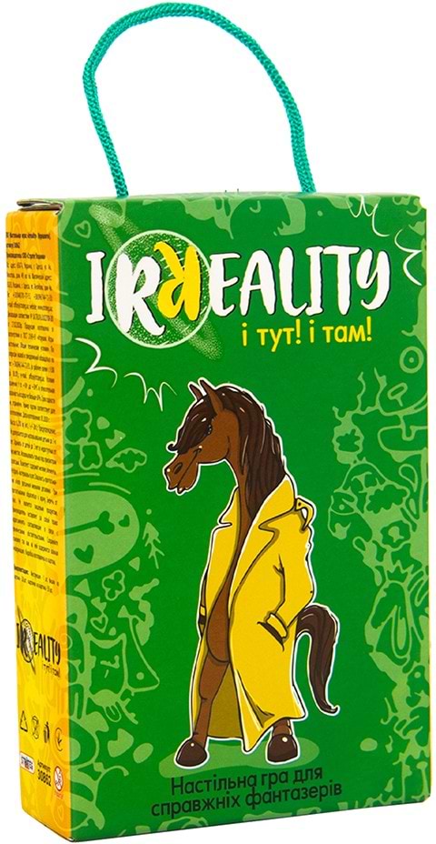 Настольная игра (8+) Strateg ''Irreality'' укр. (30862)