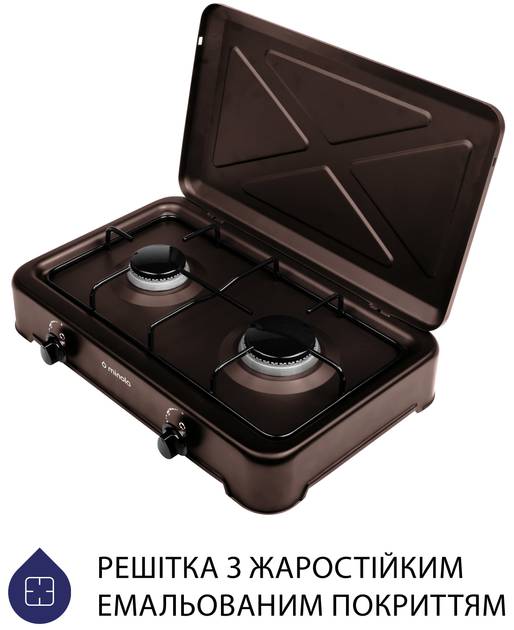 Фото - Плита газова настільна Minola TGH 200 BR