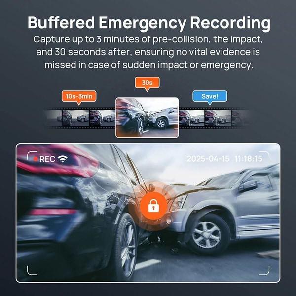 Фото - Видеорегистратор 70mai Dash Cam 4K A800SE-2 Set