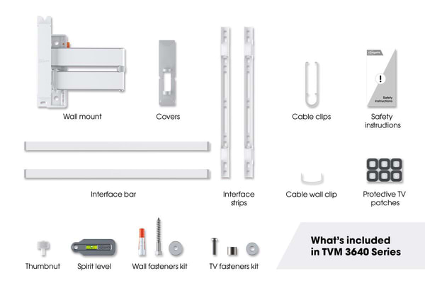 Фото - Крепление для телевизора Vogels TVM 3643 White