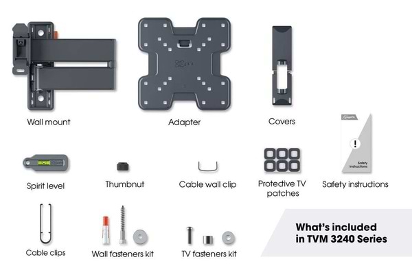 Фото - Кріплення для телевізора Vogels TVM 3243 Black