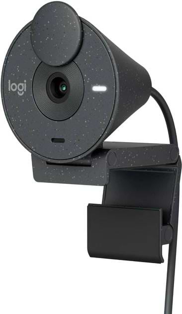 Веб-камера для компьютера Logitech BRIO 300 FHD Graphite (960-001436) - Фото 1