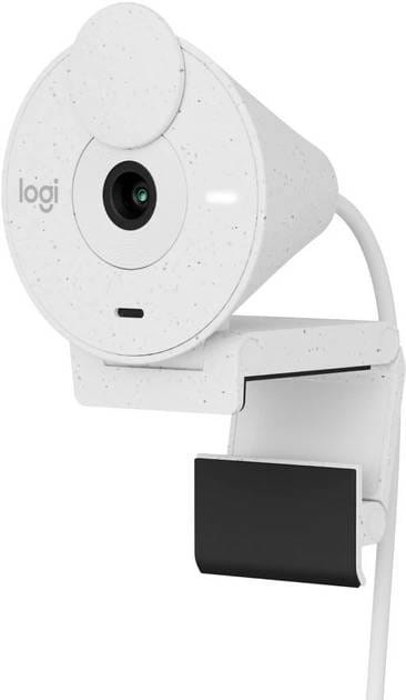 Веб-камера для комп'ютера Logitech BRIO 300 FHD White (960-001442) - Фото 1