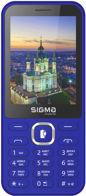 Фото - Мобильный телефон Sigma mobile X-style 31 Power TYPE-C Blue