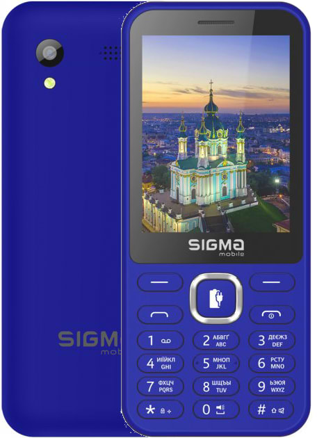 Фото - Мобильный телефон Sigma mobile X-style 31 Power TYPE-C Blue