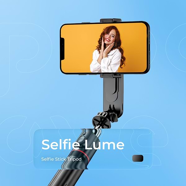 Фото - Трипод для селфи Proove Selfie Lume black