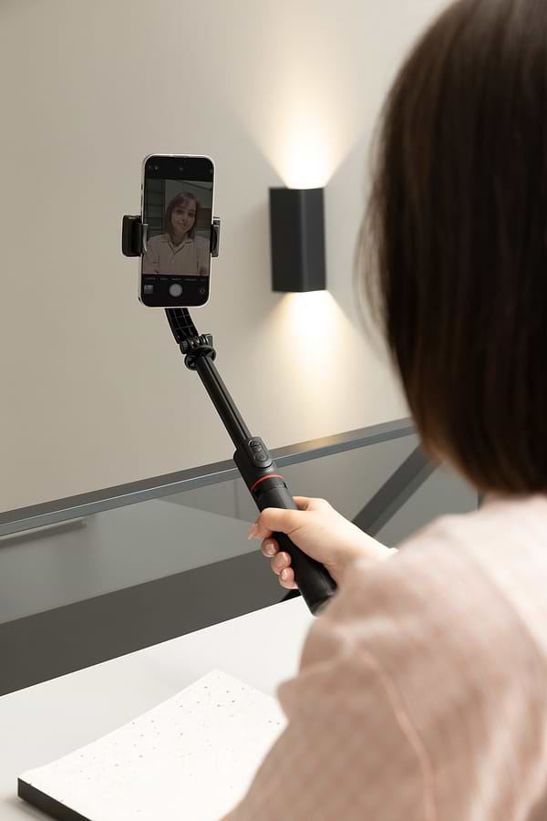 Фото - Трипод для селфі Proove Frame Jet Gimbal Stabilizer black (MPFJ00010001)